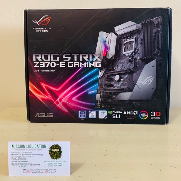 Other - ASUS Rog Strix Z370-E Gaming Motherboard